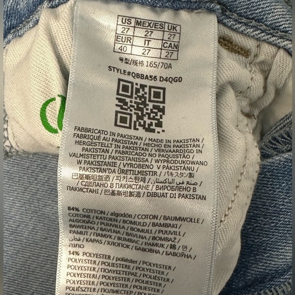 Guess High-Rise Skinny Jeans | Light Blue Stretch Denim | Size 27 - Picture 7 of 8